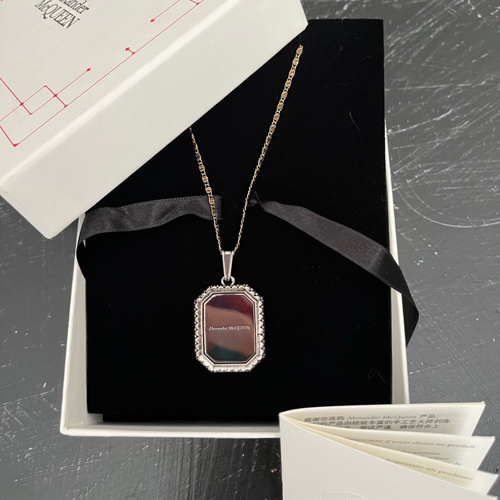 Alexander McQueen Plate Necklace